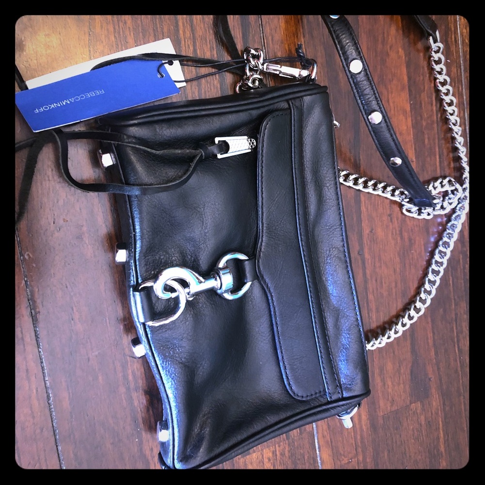 Brand New Black Rebecca Minkoff Crossbody Handbag